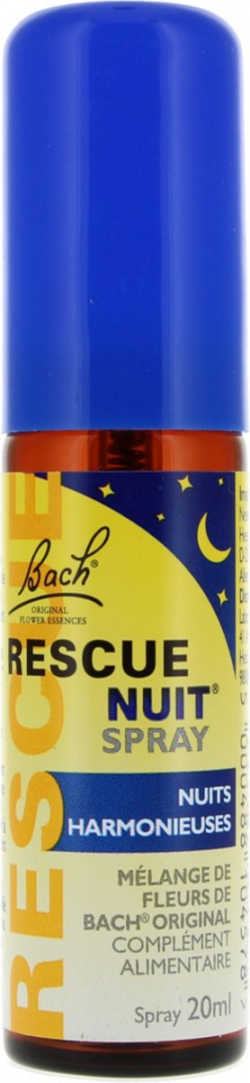 Goedkoopste Rescue Bach Nachtspray 20 ml
