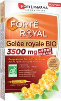 Forté Pharma Forté Royal Royal Jelly 3500 mg Organic 10 Ampullen
