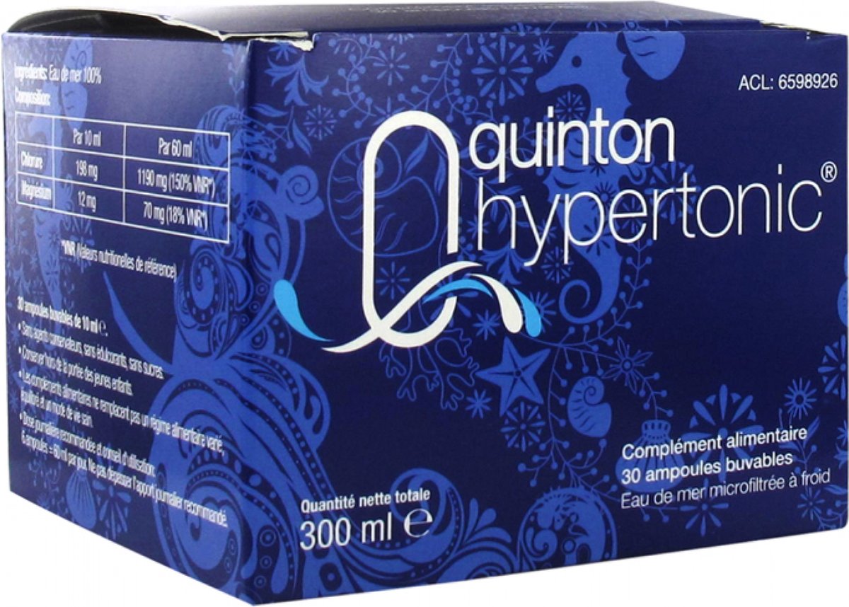 Goedkoopste Laboratoires Quinton Hypertonic 30 Ampullen