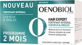 Oenobiol Hair Expert Integral Strengthener Haar & Nagels Set van 2 x 60 Tabletten