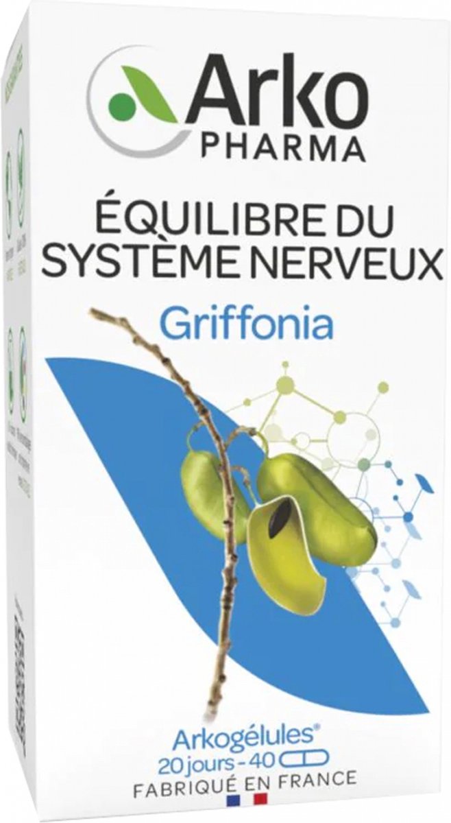 Goedkoopste Arkopharma Arkogélules Griffonia 150 mg 5-HTP 40 Gélules