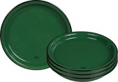 CABANAZ - assiette, céramique, PETITE ASSIETTE, diamètre 15,6 cm, vert, set/4