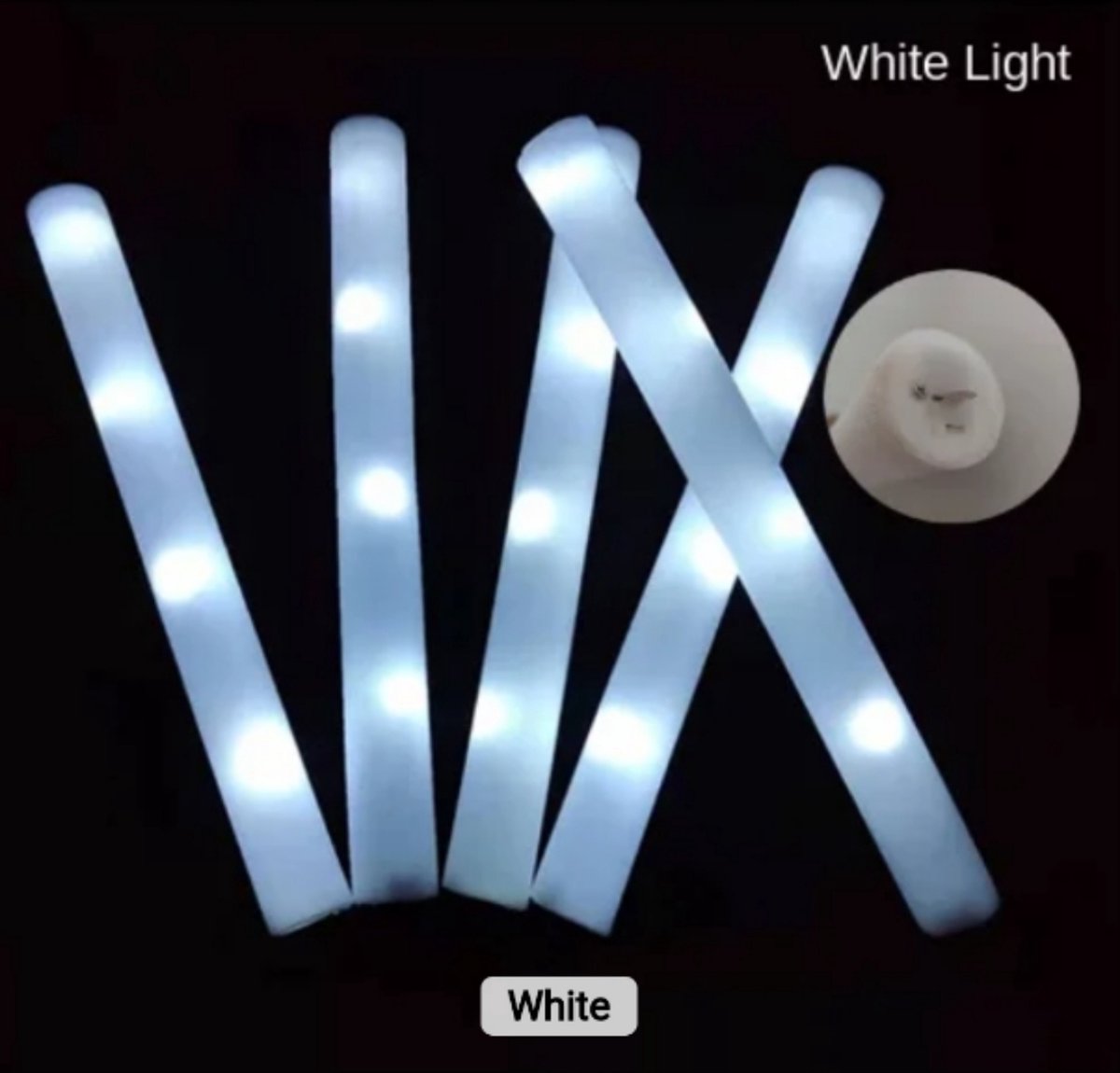 Baton Lumineux SHQDD Lot De 28 Bâtons Fluorescents En Mousse à LED Avec ...