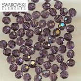 Swarovski Elements, 48 stuks ronde kralen van 5mm (5000) , lilac