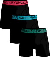 Bol.com Muchachomalo Heren Boxershorts - 3 Pack - Maat XL - Mannen Onderbroeken aanbieding