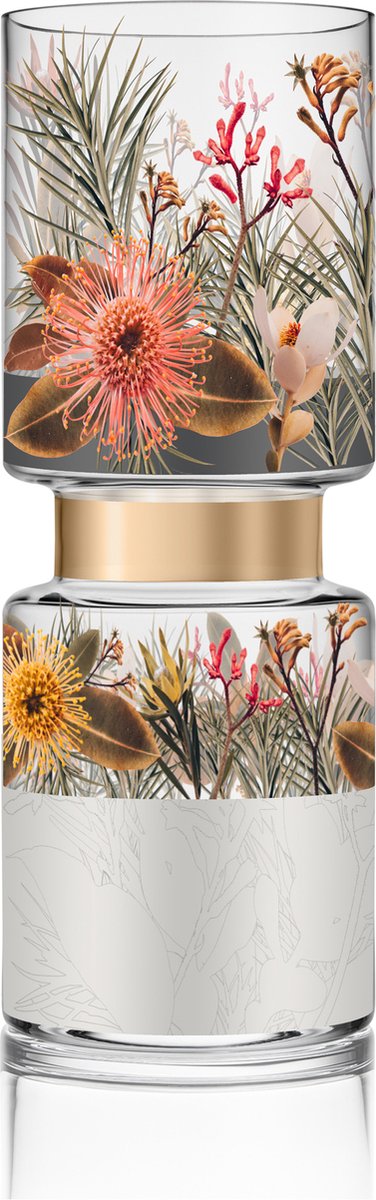 Goebel - VOLA | Vaas Flory III | Glas - 40cm - met echt goud