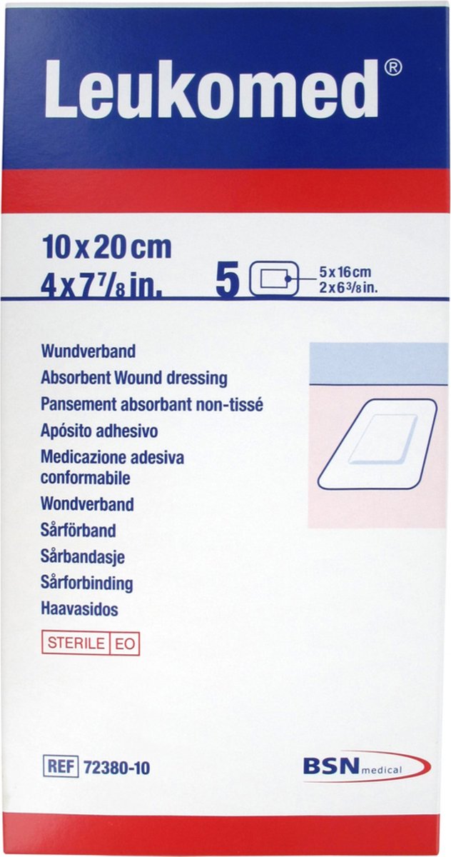 Goedkoopste Leukomed Wondverband 10.0X20Cm Steriel