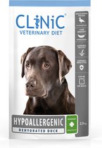 Clinic Hondenvoer Hypoallergeen Eend 2,5 kg