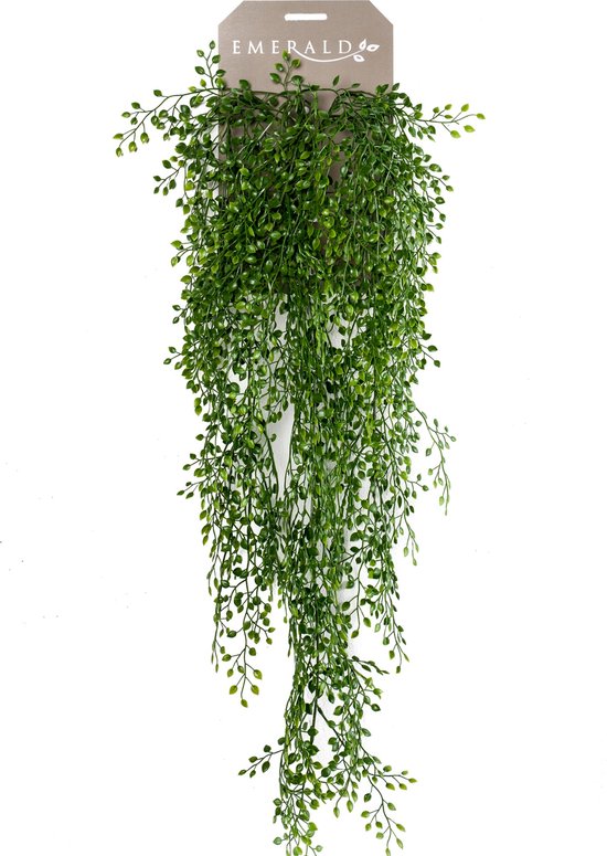 Foto: Emerald kunst hangplant jasmin mini 80cm kunstplanten voor binnen