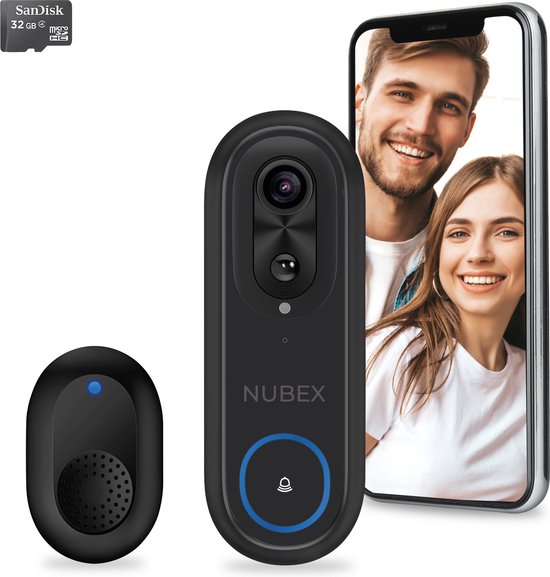 Nubex® Video Deurbel DualBand 5G WiFi