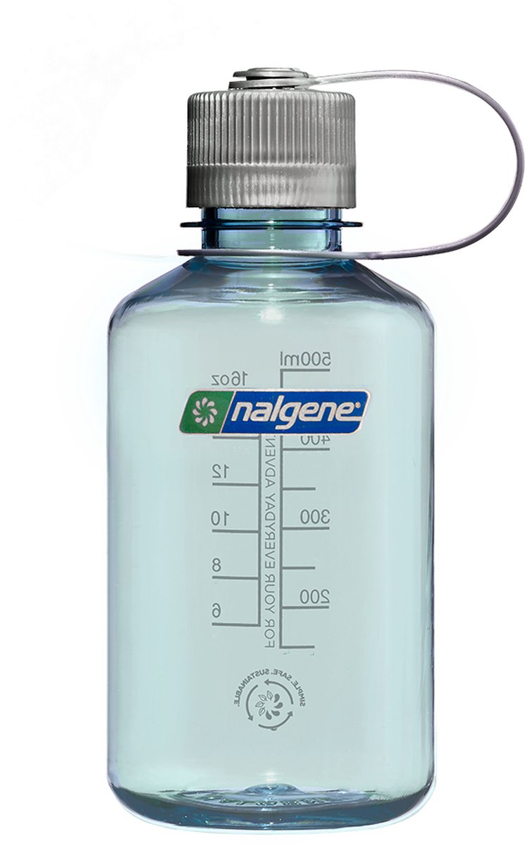 Nalgene Narrow-Mouth - drinkfles - 500ml - BPA Free - SUSTAIN - Seafoam