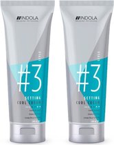 Indola Setting Curl Cream - 2x200ml