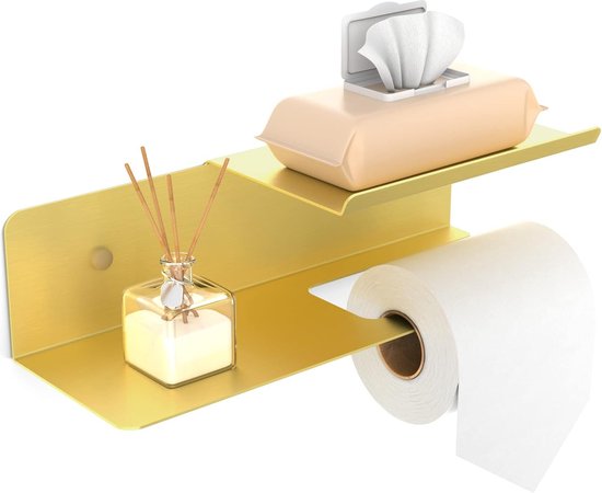 Rose goud Massief Messing Toiletrolhouder Luxe Een... – Grandado Rose goud Massief Messing Toiletrolhouder Luxe Een... – Grandado