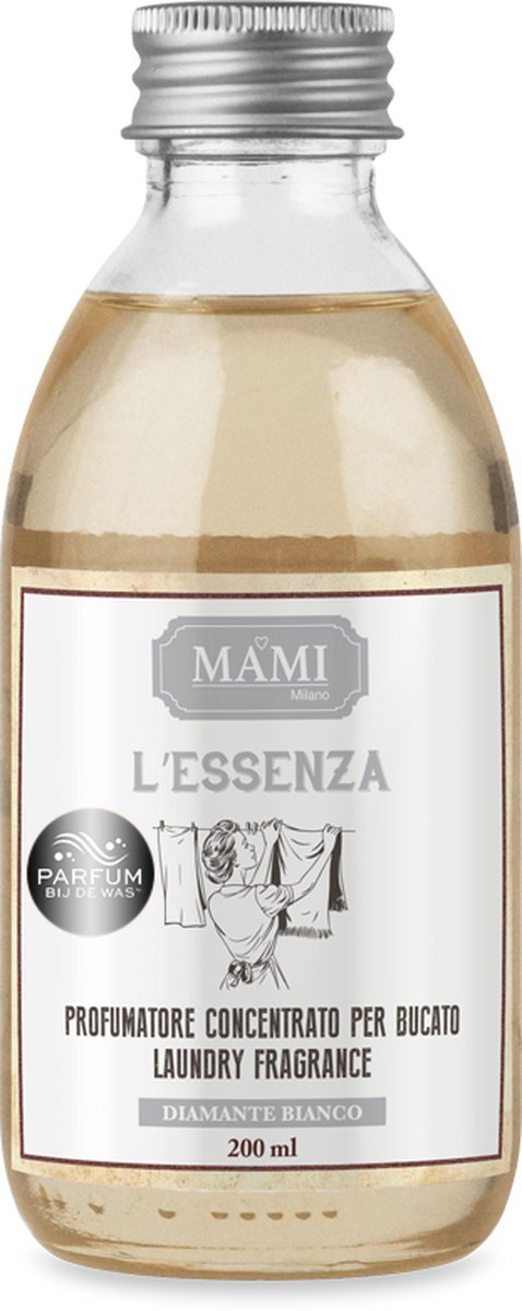Mami Milano wasparfum Diamante Bianco 200ml - Parfum bij de was