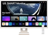 LG MyView Smart 32SR50F-W - Full HD Smart Monitor - WebOS - Smart TV - Wi-Fi - Apple AirPlay - WebOS - 32 Inch