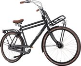 Popal Daily Dutch Prestige N7 - Vélo de transport - Vélo de ville - Homme - 61 centimètres - Zwart Mat