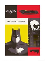 Pyramid Warner Bros The Caped Crusader Kunstdruk 30x40cm