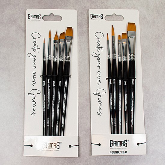 Grimas Face Paint Brush Set
