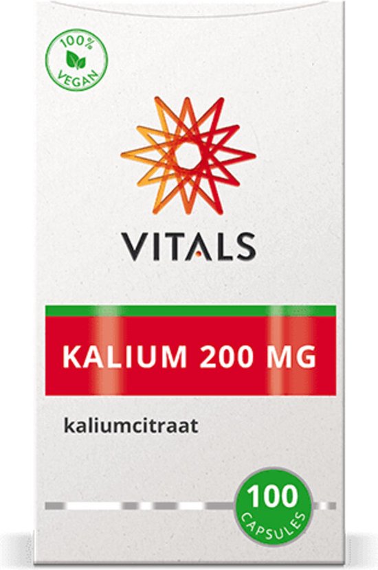 Vitals - Kalium - 200 mg - 100 Capsules - Vitals