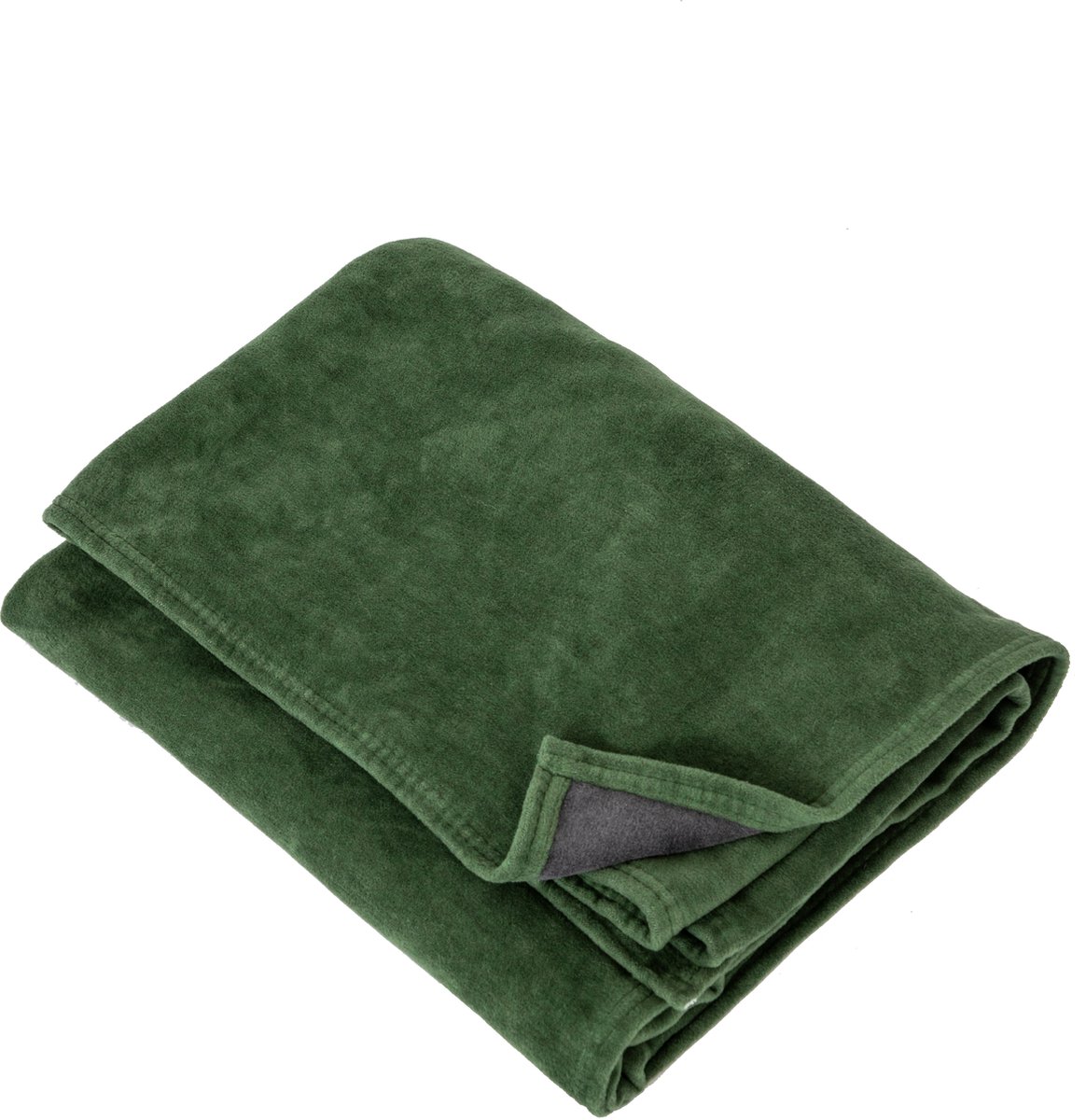 Pierre Sports - Yoga blanket - 190x120cm - 70% recycled katoen - Bosgroen