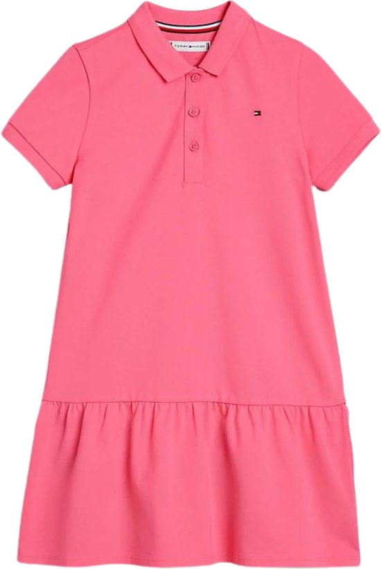 Tommy Hilfiger ESSENTIAL POLO DRESS Robe Filles - Pink - Taille 14
