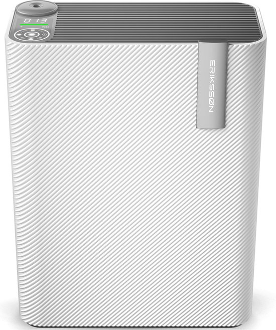 Erikssøn 2-in-1 Luchtreiniger Air Pure Pro met Luchtbevochtiger - Wit - 330 m3/u - Helpt Tegen Stof En Hooikoorts En Allergie - Met Hepa Filter - Air Purifier