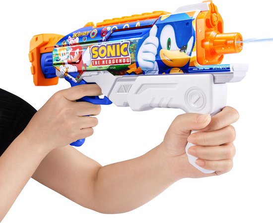 ZURU - XSHOT - Water - Skins à remplissage Fast Sonic The Hedgehog Hyperload Water