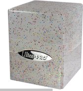 Ultra Pro Satin Cube Glitter Clear Deck Box