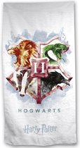 Harry Potter Strandlaken Hogwarts - 70 x 140 cm - Katoen