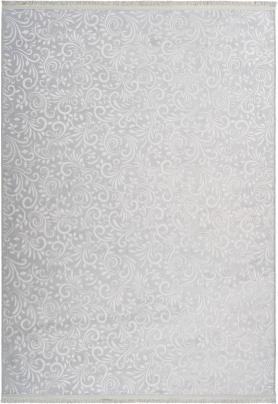 Lalee Peri | Modern Vloerkleed Laagpolig | Grey | Tapijt | Karpet | Nieuwe Collectie 2024 | Hoogwaardige Kwaliteit | 120x160 cm