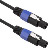 BeMatik - Speakon kabel luidsprekers NL4 4x1.5mm 13GA 5m