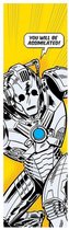 Kunstdruk Doctor Who Comic Cyberman 33x95cm