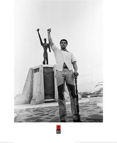 Kunstdruk Muhammad Ali Black Power Salute 60x80cm