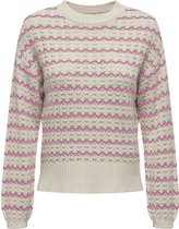 Pull femme Only ONLASA LS O-NECK CC CS KNT-taille M