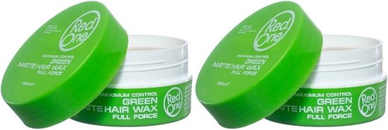 Cire Coiffante Red One Full Force - Vert - 150 Ml - Fixation Forte - Parfum Bubblegum - Neuf