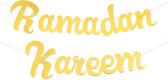Festivz Ramadan decoratie - Ramadan Kareem Slinger - Ramadan Feestdecoratie - Ramadan Decoratie - Goud