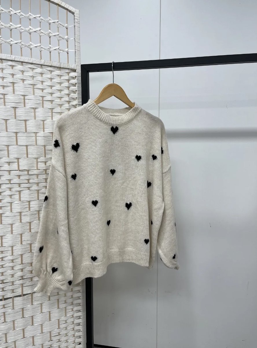 Trui Hartjes - Beige — cadeau in Mode & Accessoires - foto 2