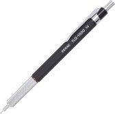 Penac TLG-1000 - Mechanical Pencil - 0.5 mm - Zwarte Vulpotlood