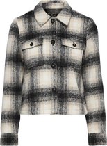 ONLY ONLLOU SHORT CHECK JACKET OTW NOOS Dames Jas - Maat L