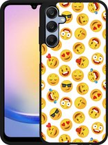 Cazy Hardcase Hoesje geschikt voor Samsung Galaxy A25 Emoji