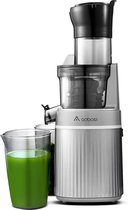 AAOBOSI - Sapcentrifuge voor hele groenten en fruit - BPA-vrij - Slowjuicer - 80 mm opening