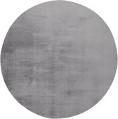 Lalee Paradise | Modern Vloerkleed Hoogpolig | Silver | Tapijt | Karpet | Nieuwe Collectie 2024 | Hoogwaardige Kwaliteit | 160x160 cm