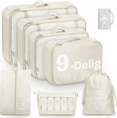 BOTC Packing Cube Set 9-Delig - Kleding organizer voor koffers, tassen en backpack