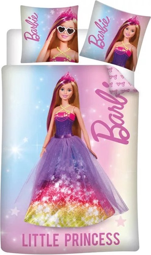 Barbie Little Princess dekbedhoes 100x135