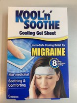 Cura Cool Migraine & Zware hoofdpijn - Verkoelende Pleister - 4 stuks