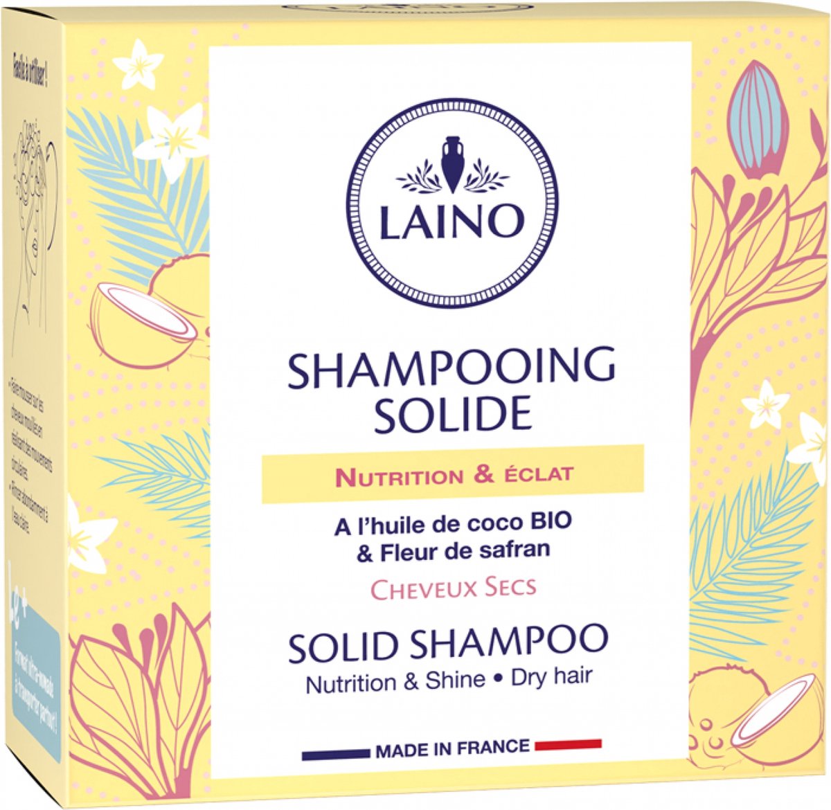 Laino Solid Shampoo Nutrition & Radiance Droog Haar 60 g