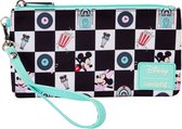 Disney by Loungefly Card Holder Mickey & Minnie Date Night Diner AOP