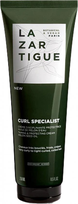 Lazartigue Curl Specialist Taming & Protecting Cream Melon Seed Oil 250 Make-up