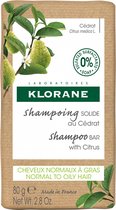 Klorane Shampooing Solide Citronnelle 80 g