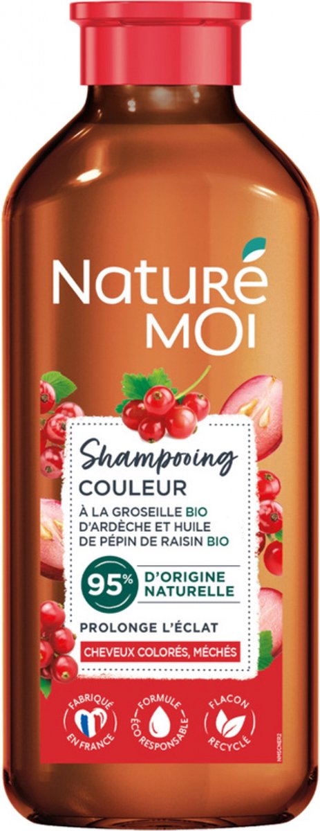 Naturé Moi Redcurrant Colour Shampoo en Druivenpitolie 250 ml
